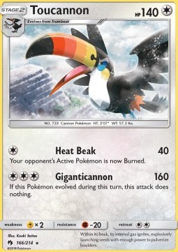 Toucannon Lost Thunder #166/214