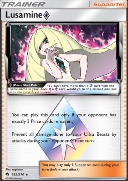 Lusamine ◇ Lost Thunder #182/214