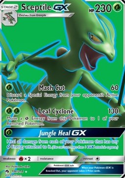 Sceptile GX Lost Thunder #196/214