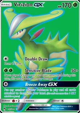 Virizion GX Lost Thunder #197/214