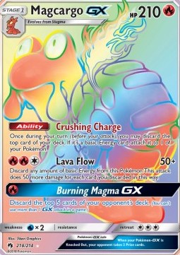Magcargo GX Lost Thunder #218/214