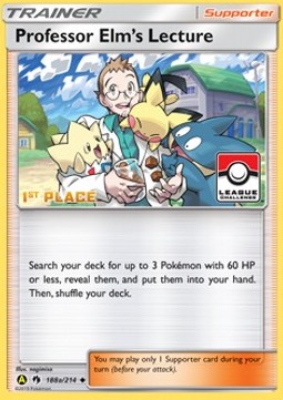 Professor Elm's Lecture Lost Thunder #188/214