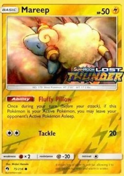Mareep Lost Thunder #75/214