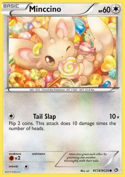 Minccino Legendary Treasures #18/113