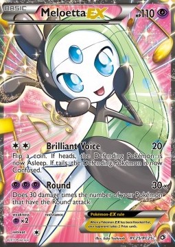 Meloetta EX Legendary Treasures #25/113