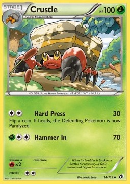 Crustle Legendary Treasures #14/113