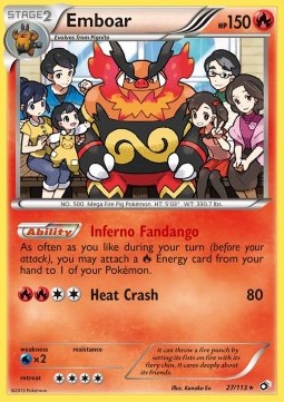 Emboar Legendary Treasures #27/113