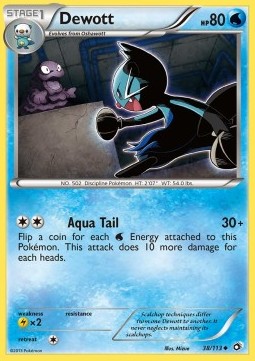 Dewott Legendary Treasures #38/113