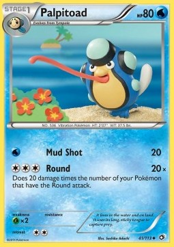 Palpitoad Legendary Treasures #41/113