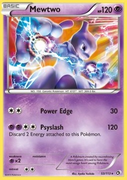 Mewtwo Legendary Treasures #53/113
