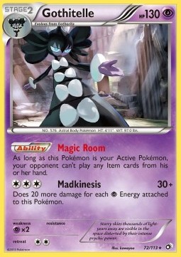 Gothitelle Legendary Treasures #72/113