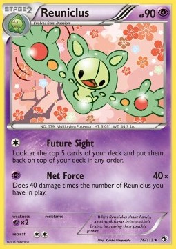 Reuniclus Legendary Treasures #76/113