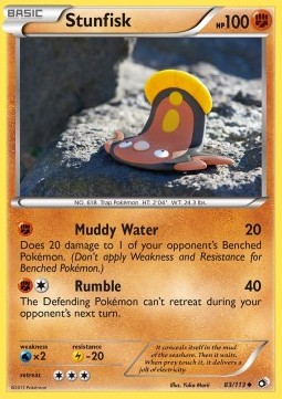 Stunfisk Legendary Treasures #83/113