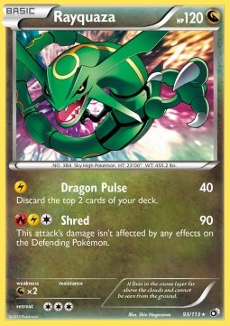 Rayquaza Legendary Treasures #93/113