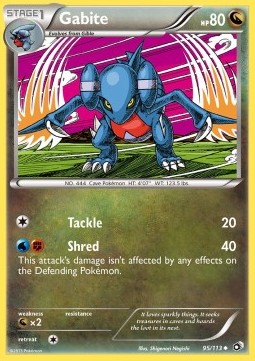 Gabite Legendary Treasures #95/113