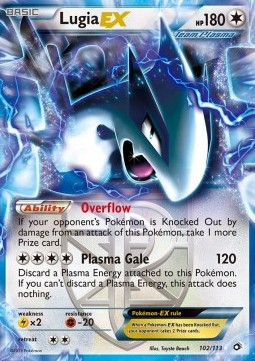 Lugia EX Legendary Treasures #102/113