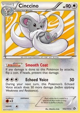 Cinccino Legendary Treasures #105/113