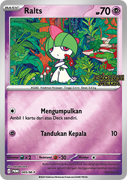 Ralts M-P Indonesian Promos #005