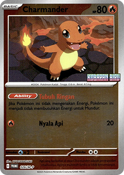 Charmander M-P Indonesian Promos #026