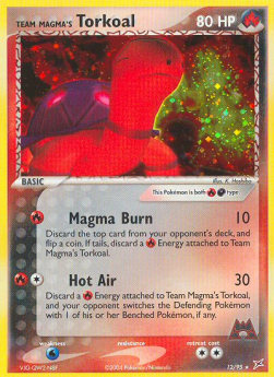 Team Magma's Torkoal EX Team Magma vs Team Aqua #12