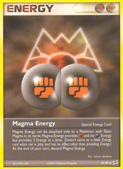 Magma Energy EX Team Magma vs Team Aqua #87