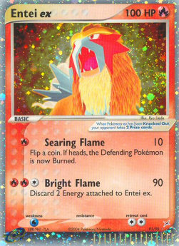 Entei ex EX Team Magma vs Team Aqua #91