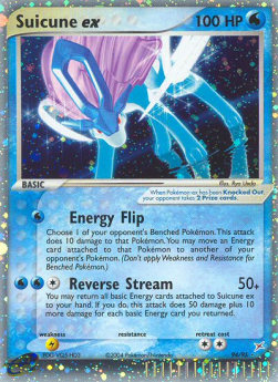 Suicune ex EX Team Magma vs Team Aqua #94