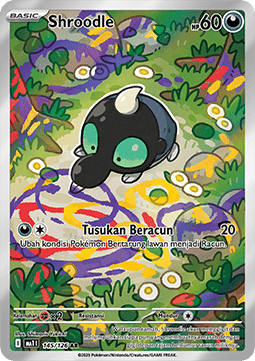 Shroodle Mega Evolution ID/TH #145