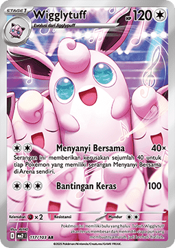 Wigglytuff Indigo Flame #117