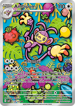 Ambipom Indigo Flame #119