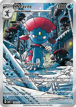 Weavile Void Blast #130