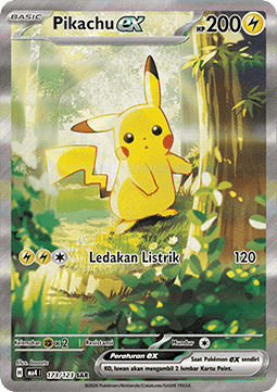 Pikachu ex Void Blast #173