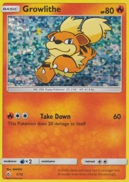 Growlithe McDonald's Collection 2018 #181/12