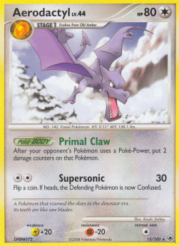 Aerodactyl Lv.44 Majestic Dawn #15/100