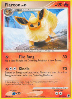 Flareon Lv.43 Majestic Dawn #19/100