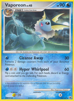 Vaporeon Lv.45 Majestic Dawn #34/100