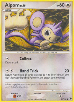 Aipom Lv.16 Majestic Dawn #50/100