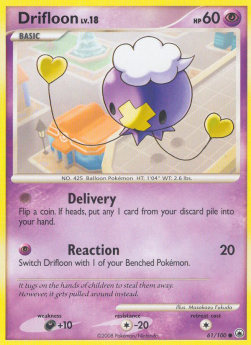 Drifloon Lv.18 Majestic Dawn #61/100