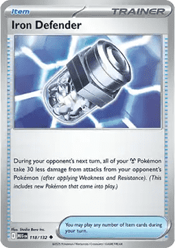 Iron Defender Mega Evolution #118/132