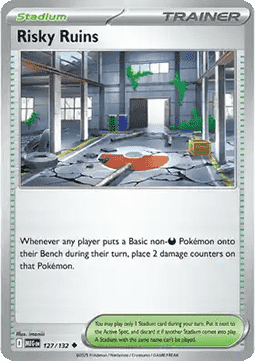 Risky Ruins Mega Evolution #127/132