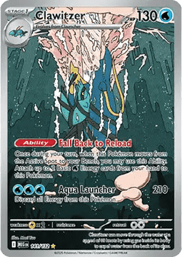 Clawitzer Mega Evolution #141/132