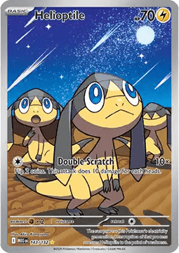 Helioptile Mega Evolution #143/132