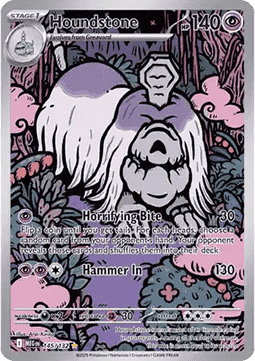 Houndstone Mega Evolution #145/132