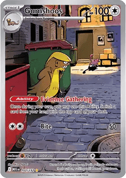 Gumshoos Mega Evolution #153/132