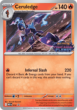 Ceruledge MEP Black Star Promos #014/56