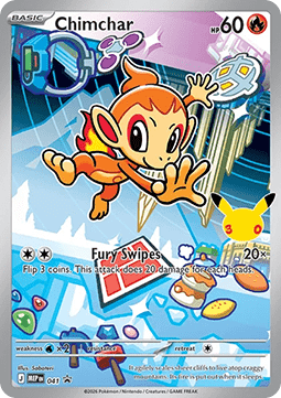 Chimchar MEP Black Star Promos #041/56