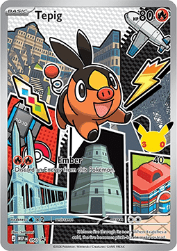Tepig MEP Black Star Promos #050