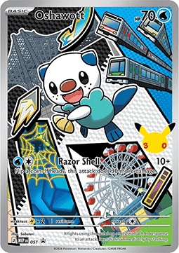 Oshawott MEP Black Star Promos #051