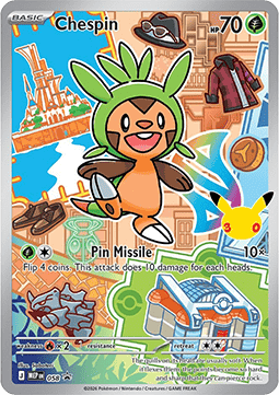 Chespin MEP Black Star Promos #058
