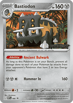 Bastiodon MEP Black Star Promos #085